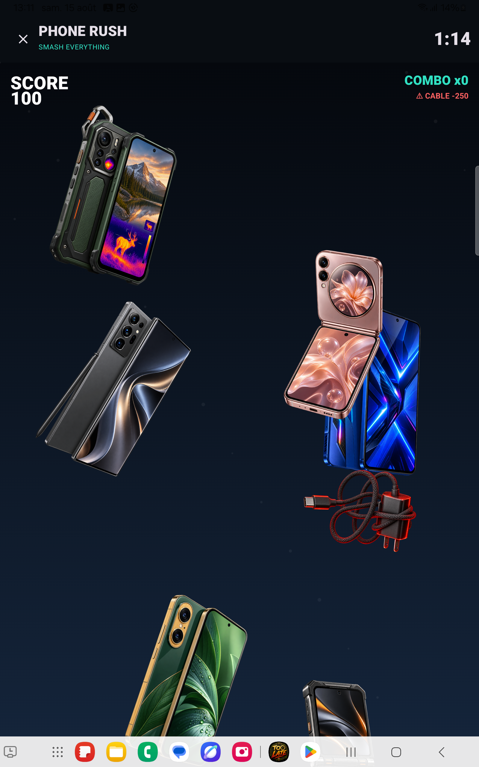 Gameplay de Ninja Phone